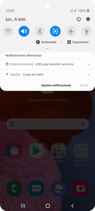Pulsa Sistema Android. Pulsa Sistema Android.