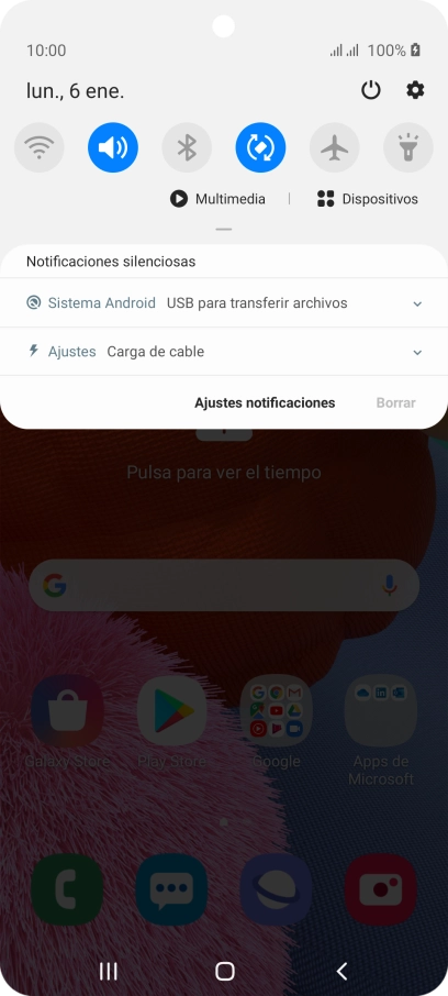 Pulsa Sistema Android. Pulsa Sistema Android.