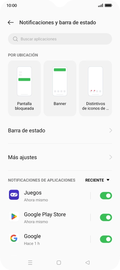 Pulsa la lista desplegable junto a Pulsa la lista desplegable junto a