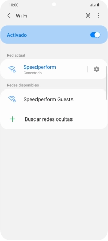 Pulsa la tecla de inicio para terminar y regresar a la pantalla de inicio.