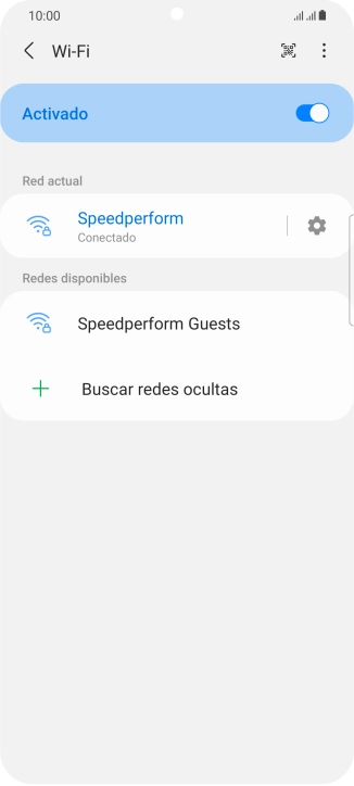 Pulsa la tecla de inicio para terminar y regresar a la pantalla de inicio.