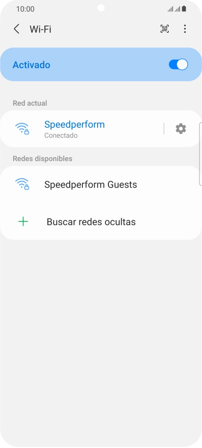 Pulsa la tecla de inicio para terminar y regresar a la pantalla de inicio.