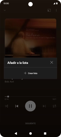 Pulsa Crear lista. Pulsa Crear lista.