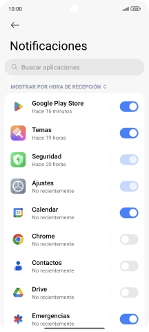 Pulsa la app deseada.