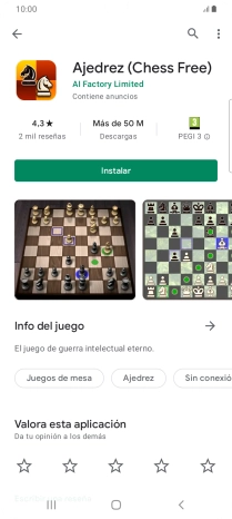 Pulsa Instalar y sigue las indicaciones de la pantalla para instalar la app. Pulsa Instalar y sigue las indicaciones de la pantalla para instalar la app.