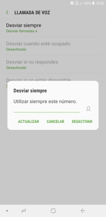 Pulsa DESACTIVAR. Pulsa DESACTIVAR.