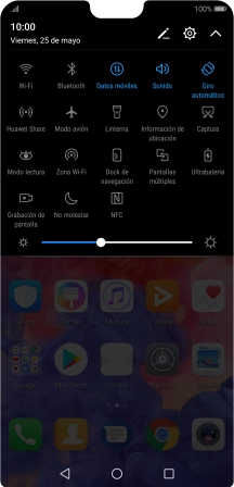 Pulsa Datos móviles para activar o desactivar la función.