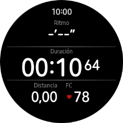 Pulsa el botón de retroceso para poner la actividad en pausa. Pulsa el botón de retroceso para poner la actividad en pausa.