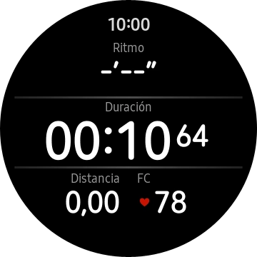 Pulsa el botón de retroceso para poner la actividad en pausa. Pulsa el botón de retroceso para poner la actividad en pausa.