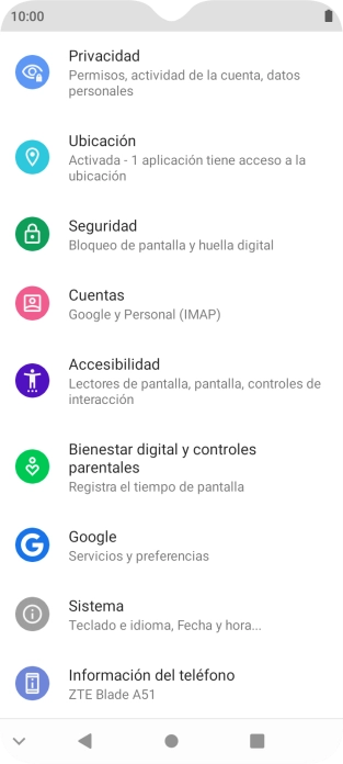 Pulsa Cuentas.