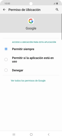 Pulsa el ajuste deseado. Pulsa el ajuste deseado.