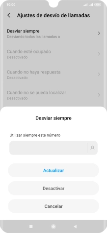 Pulsa Desactivar. Pulsa Desactivar.