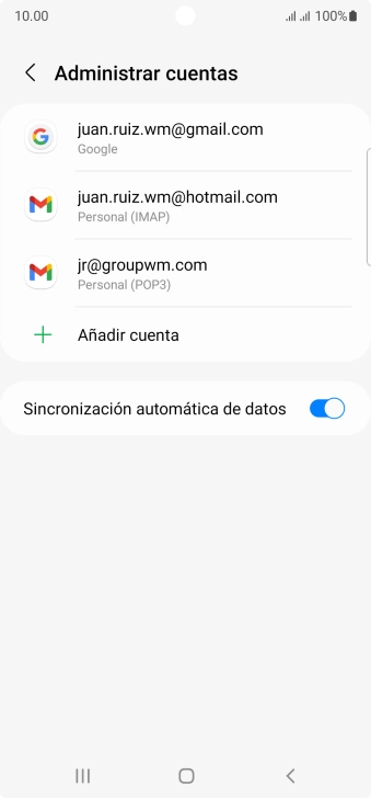 Pulsa el indicador junto a Pulsa el indicador junto a