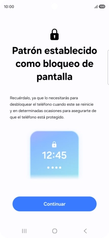 Pulsa Continuar.