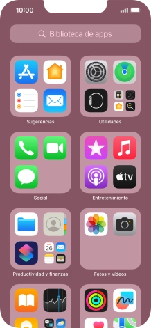 Pulsa la app deseada. Pulsa la app deseada.