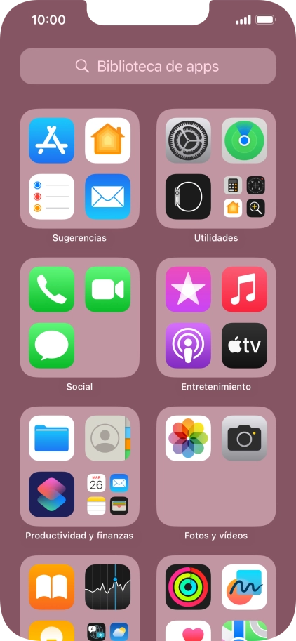 Pulsa la app deseada. Pulsa la app deseada.
