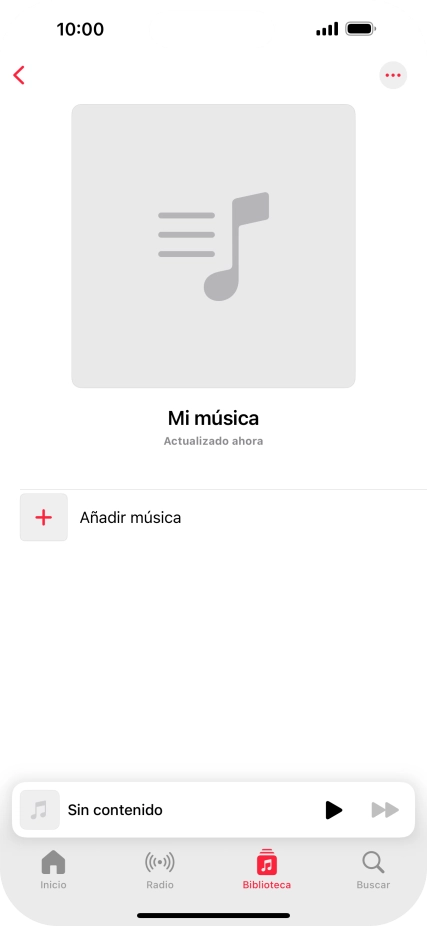 Pulsa Añadir música. Pulsa Añadir música.