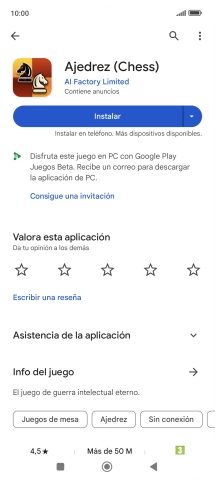 Pulsa la tecla de inicio para terminar y regresar a la pantalla de inicio. Pulsa la tecla de inicio para terminar y regresar a la pantalla de inicio.