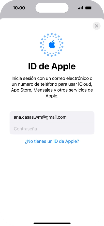 Pulsa Contraseña e introduce la contraseña de tu ID de Apple. Pulsa Contraseña e introduce la contraseña de tu ID de Apple.