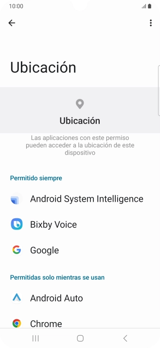 Pulsa la app deseada.