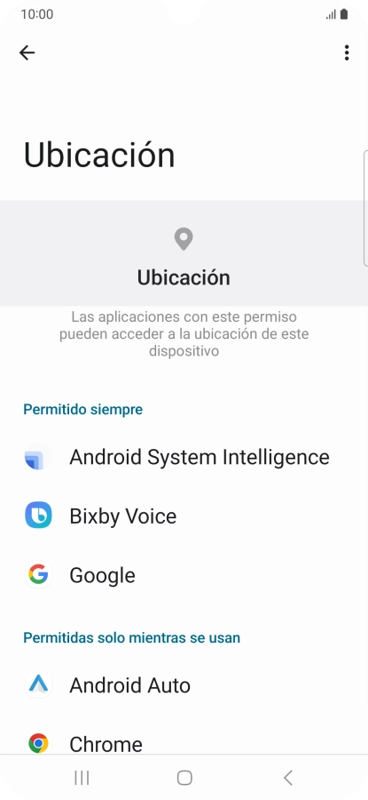 Pulsa la app deseada.