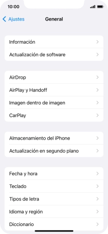 Pulsa Actualización de software. Si hay una versión de software nueva disponible, aparecerá ahora en la pantalla. Sigue las indicaciones de la pantalla para actualizar el software del teléfono. Pulsa Actualización de software. Si hay una versión de software nueva disponible, aparecerá ahora en la pantalla. Sigue las indicaciones de la pantalla para actualizar el software del teléfono.