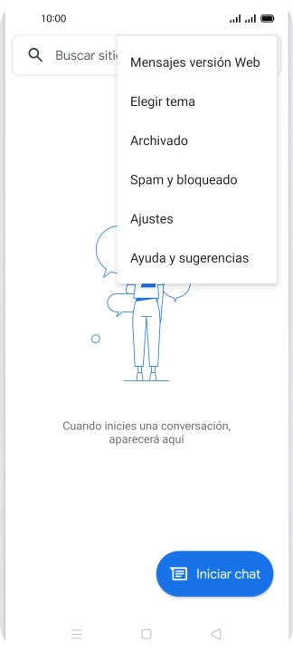 Pulsa Ajustes.