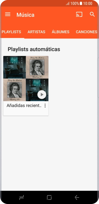 Pulsa la categoría deseada. Pulsa la categoría deseada.