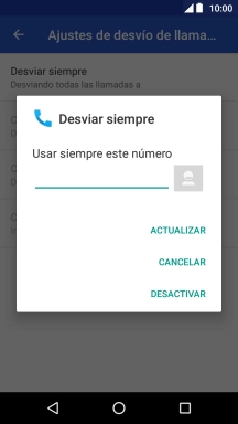 Pulsa DESACTIVAR. Pulsa DESACTIVAR.