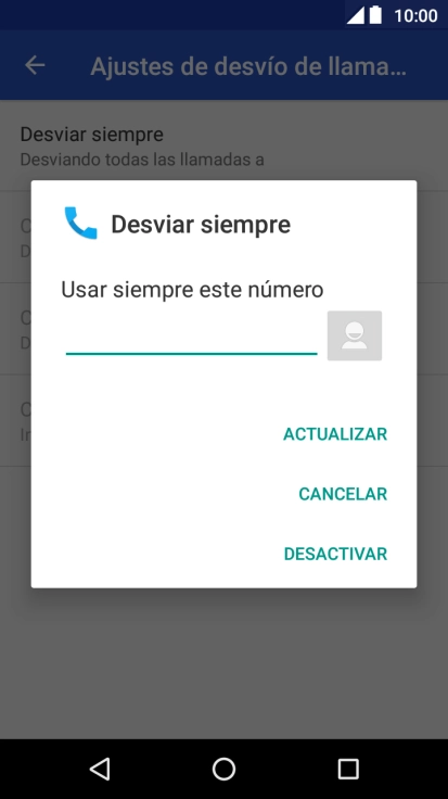 Pulsa DESACTIVAR. Pulsa DESACTIVAR.