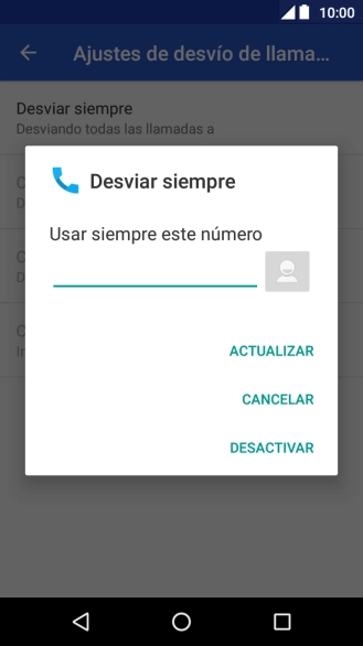 Pulsa DESACTIVAR. Pulsa DESACTIVAR.