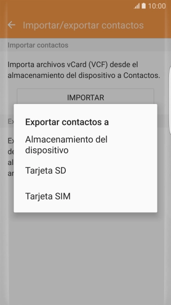 Pulsa Tarjeta SIM.