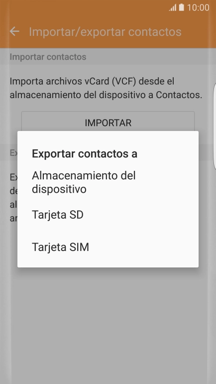Pulsa Tarjeta SIM.