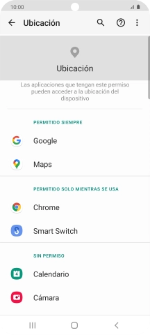 Pulsa la app deseada. Pulsa la app deseada.