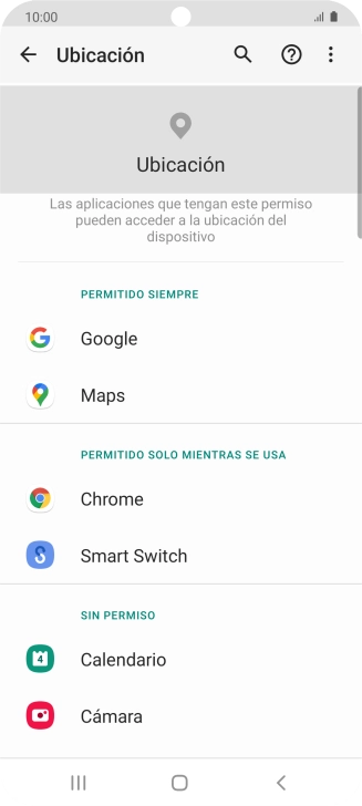 Pulsa la app deseada. Pulsa la app deseada.