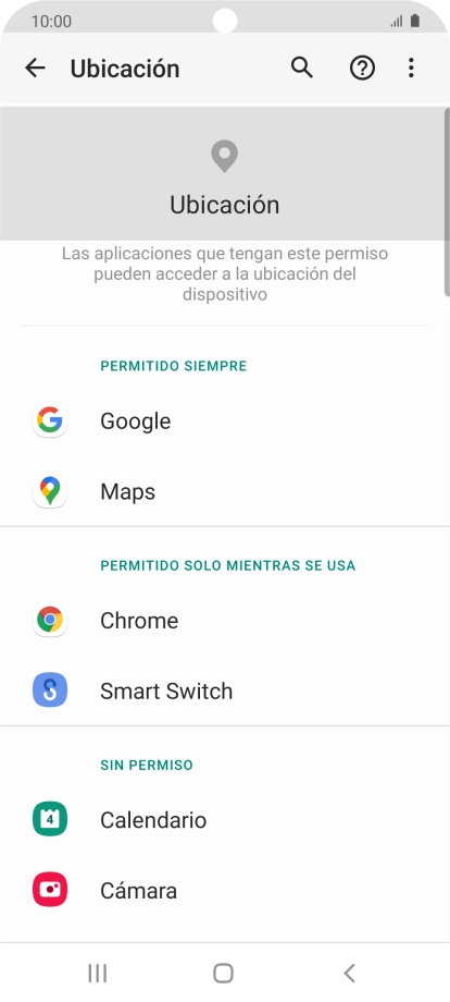 Pulsa la app deseada. Pulsa la app deseada.