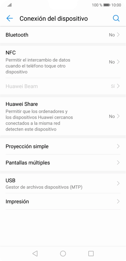 Pulsa Bluetooth.