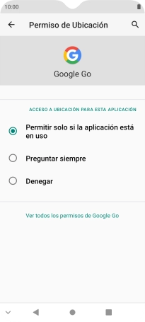 Pulsa el ajuste deseado. Pulsa el ajuste deseado.
