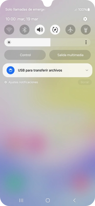Pulsa la lista desplegable.