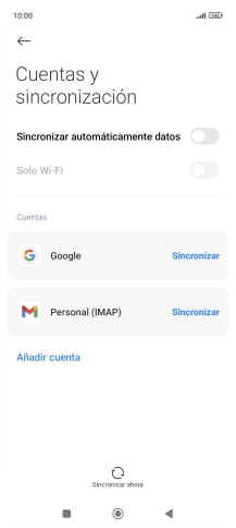 Pulsa el indicador junto a 