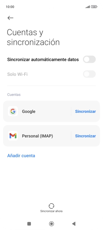 Pulsa el indicador junto a 