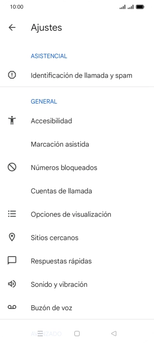 Pulsa Cuentas de llamada. Pulsa Cuentas de llamada.