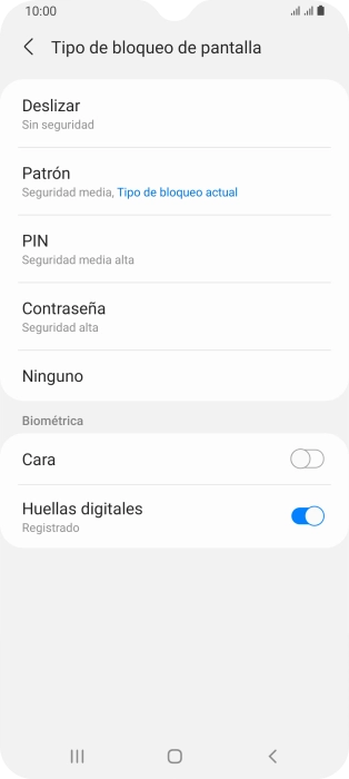 Pulsa Ninguno. Pulsa Ninguno.