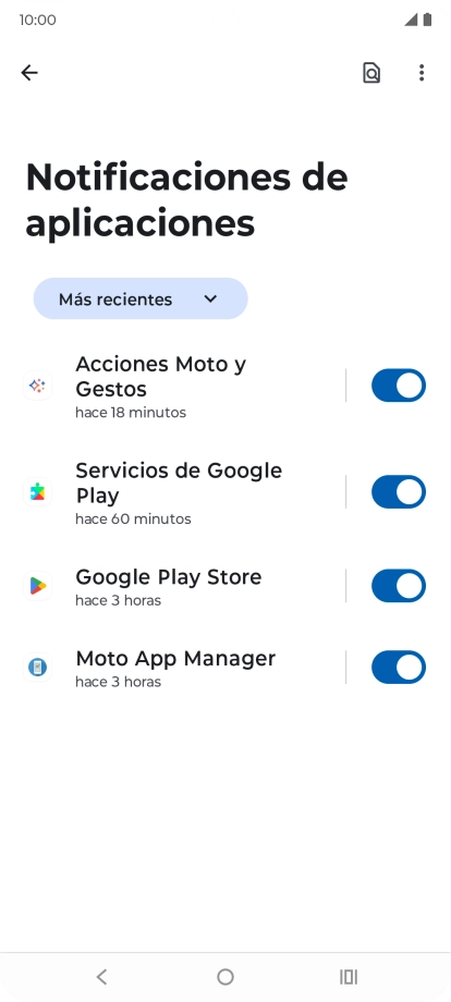 Pulsa la lista desplegable. Pulsa la lista desplegable.