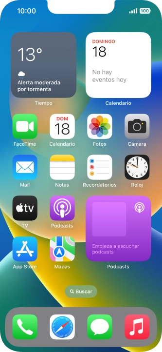 Si utilizas un grupo de widgets: Desliza el dedo hacia arriba o hacia abajo sobre el grupo para seleccionar el widget deseado. Si utilizas un grupo de widgets: Desliza el dedo hacia arriba o hacia abajo sobre el grupo para seleccionar el widget deseado.