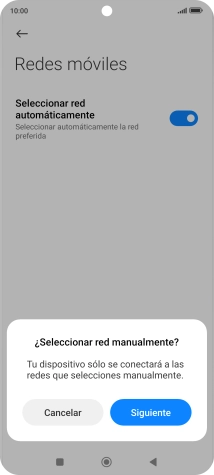 Pulsa Siguiente.