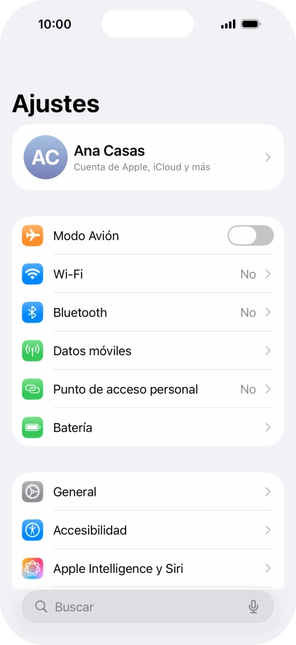 Pulsa Apple Intelligence y Siri. Pulsa Apple Intelligence y Siri.