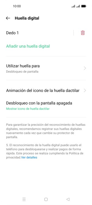 Pulsa la tecla de retroceso. Pulsa la tecla de retroceso.