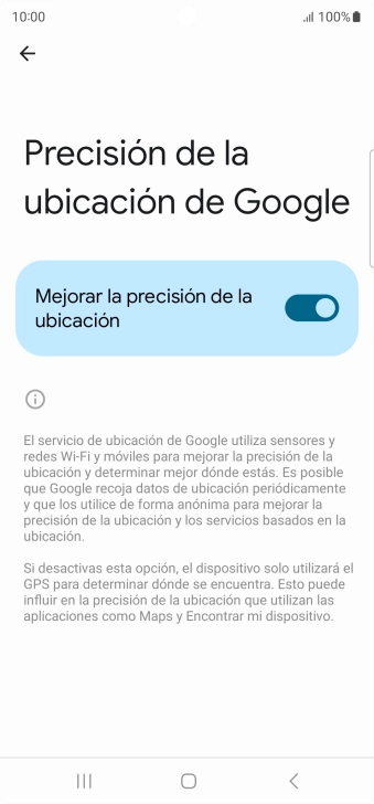 Si pulsas el indicador junto a Si pulsas el indicador junto a