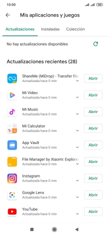 Pulsa Instaladas.